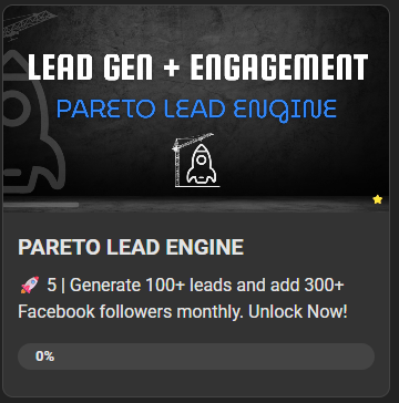 Pareto Lead Engine vr
