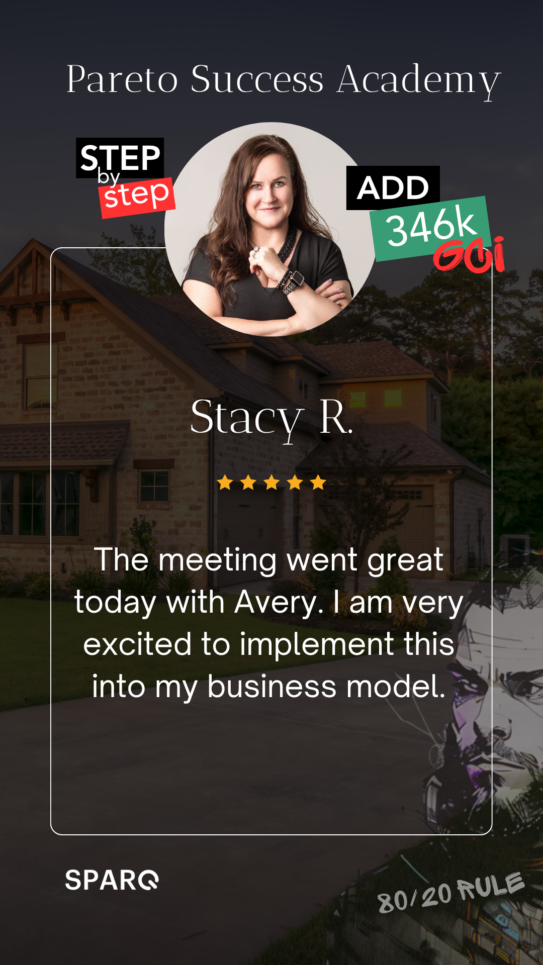 Five start review Stacy