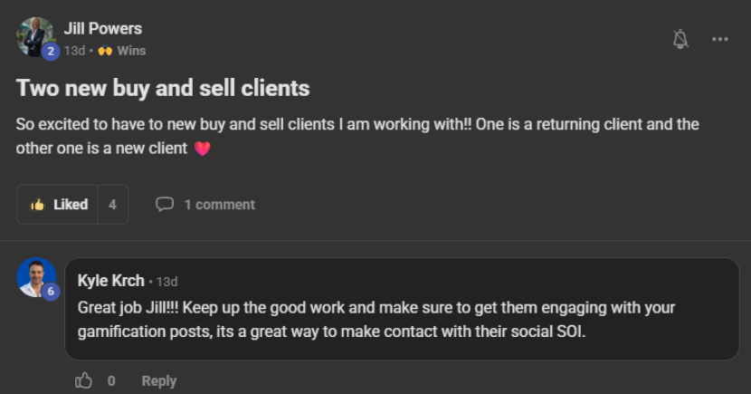 buyer and seller Jill